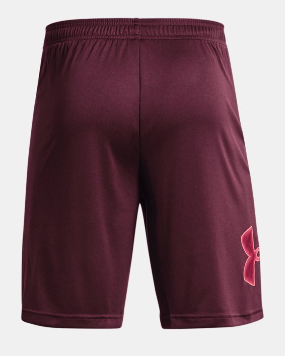 Men's UA Tech™ Graphic Shorts in Maroon image number 6